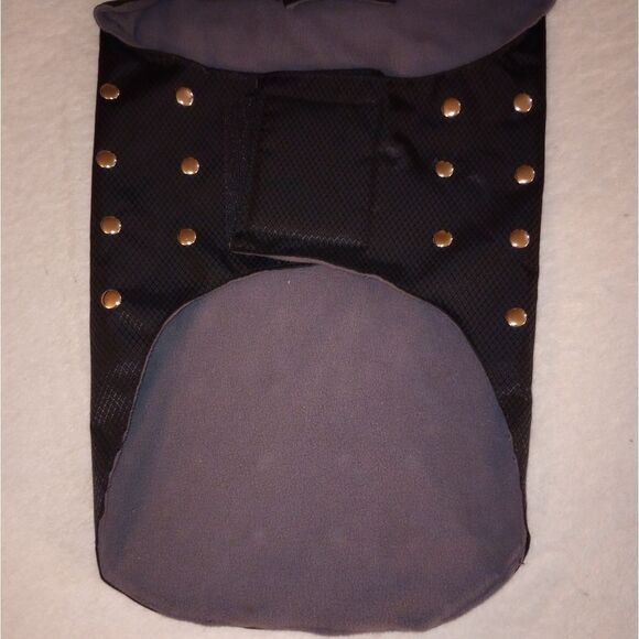 🆕🐕‍🦺Studded Pet Jacket - Moto Style, Goth Style, Sz L - Picture 6 of 7